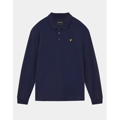 Polo manches longues Lyle & Scott Bleu XL - Publicité Polo manches longues Lyle & Scott Bleu XL - Publicité