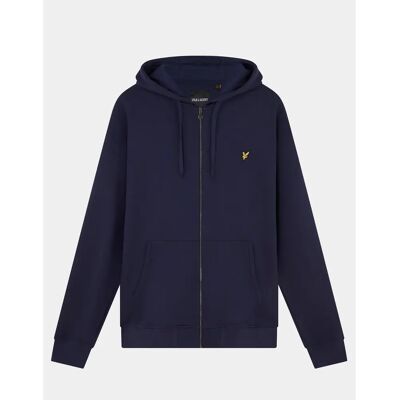 Sweatshirt à capuche zippé Lyle & Scott Bleu XS - Publicité Sweatshirt à capuche zippé Lyle & Scott Bleu XS - Publicité