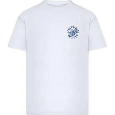 T-shirt oversize Mister Tee Oceans Gold Blanc 4XL - Publicité T-shirt oversize Mister Tee Oceans Gold Blanc 4XL - Publicité