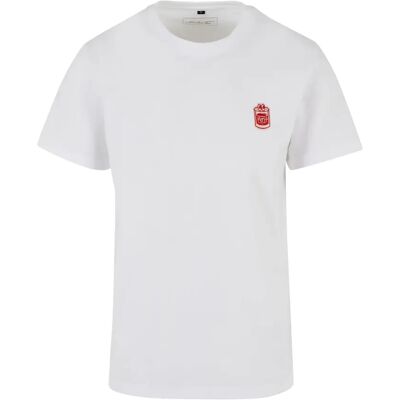 T-shirt Mister Tee Have A Drink EMB Blanc XS - Publicité T-shirt Mister Tee Have A Drink EMB Blanc XS - Publicité
