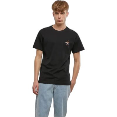 T-shirt Mister Tee Peace Noodles EMB Noir XS - Publicité T-shirt Mister Tee Peace Noodles EMB Noir XS - Publicité