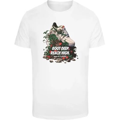 T-shirt Mister Tee Root Deep Blanc XS - Publicité T-shirt Mister Tee Root Deep Blanc XS - Publicité