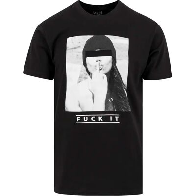 T-shirt Mister Tee fuck it Noir XS - Publicité T-shirt Mister Tee fuck it Noir XS - Publicité