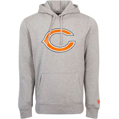 Sweat à Capuche Chicago Bears - Homme Gris L New Era - Publicité Sweat à Capuche Chicago Bears - Homme Gris L New Era - Publicité