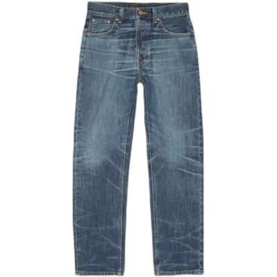Jeans Regular Nudie Jeans Rad Rufus Twisted Tracks Bleu Bleu 31x32 - Publicité Jeans Regular Nudie Jeans Rad Rufus Twisted Tracks Bleu Bleu 31x32 - Publicité