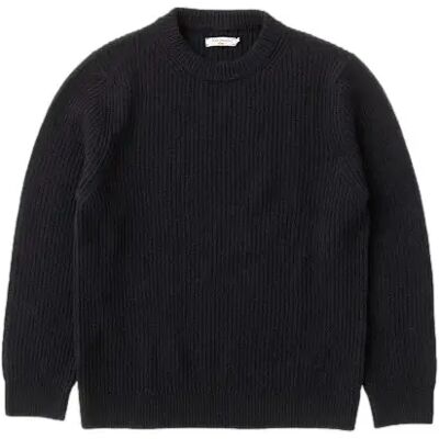 Sweatshirt en maille Nudie Jeans August Bleu M - Publicité Sweatshirt en maille Nudie Jeans August Bleu M - Publicité