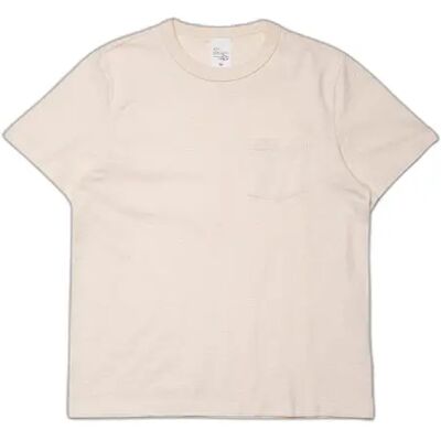 T-Shirt Nudie Jeans Roy Heavy Slub Ecru - Hommes - Publicité T-Shirt Nudie Jeans Roy Heavy Slub Ecru - Hommes - Publicité