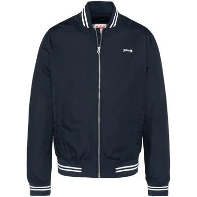 Blouson Schott College Bleu S - Publicité Blouson Schott College Bleu S - Publicité