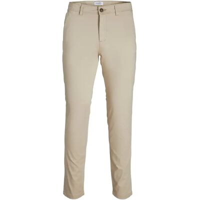 Pantalon chino Jack & Jones Marco Bowie Beige 32x34 - Publicité Pantalon chino Jack & Jones Marco Bowie Beige 32x34 - Publicité
