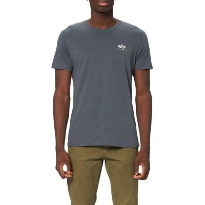 T-shirt Alpha Industries Basic Small Logo Gris 2XL - Publicité T-shirt Alpha Industries Basic Small Logo Gris 2XL - Publicité