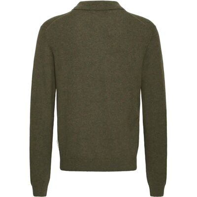 Polo manches longues boutonné en cachemire Casual Friday Cffrode Gris S - Publicité Polo manches longues boutonné en cachemire Casual Friday Cffrode Gris S - Publicité