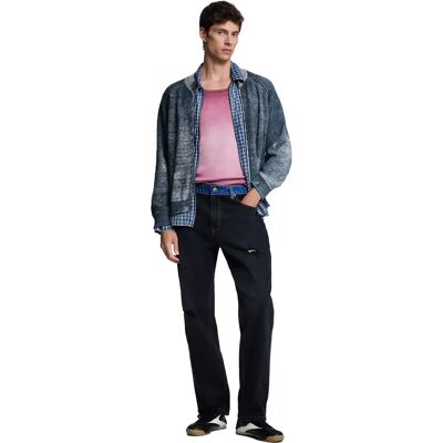 Jeans Straight double taille Desigual Black Noir 40 - Publicité Jeans Straight double taille Desigual Black Noir 40 - Publicité