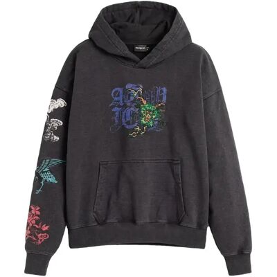 Sweatshirt à capuche Desigual Urban Japo Noir XL - Publicité Sweatshirt à capuche Desigual Urban Japo Noir XL - Publicité