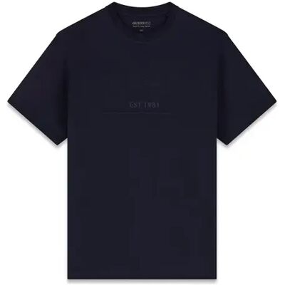 T-shirt Guess Box Logo Embossed Bleu M - Publicité T-shirt Guess Box Logo Embossed Bleu M - Publicité