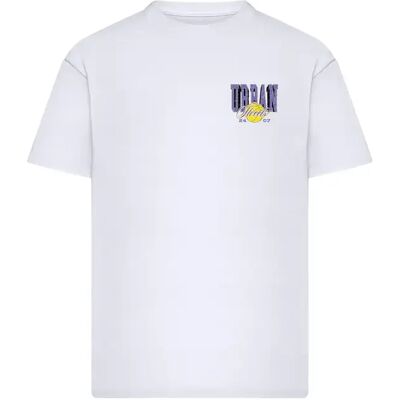T-shirt oversize Mister Tee Urban Streets Hoop Blanc L - Publicité T-shirt oversize Mister Tee Urban Streets Hoop Blanc L - Publicité