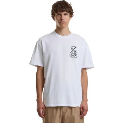 T-shirt oversize Mister Tee Bronx Bear EMV Blanc M - Publicité T-shirt oversize Mister Tee Bronx Bear EMV Blanc M - Publicité