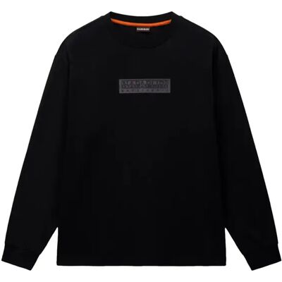 Sweatshirt en cotton Napapijri Box Logo Noir 2XL - Publicité Sweatshirt en cotton Napapijri Box Logo Noir 2XL - Publicité