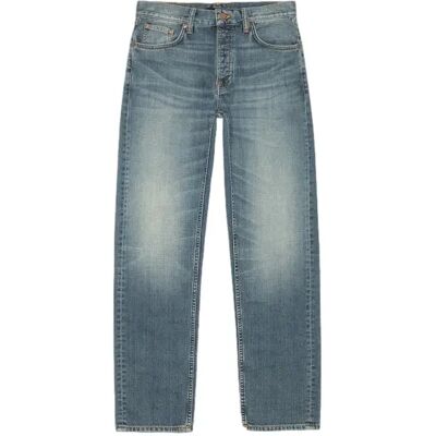 Jeans Regular Nudie Jeans Echoed Gold Bleu 34x32 - Publicité Jeans Regular Nudie Jeans Echoed Gold Bleu 34x32 - Publicité