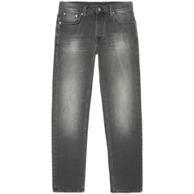 Jeans Tapered Nudie Jeans Solid Ollie Mist Grey Gris 30x30 - Publicité Jeans Tapered Nudie Jeans Solid Ollie Mist Grey Gris 30x30 - Publicité