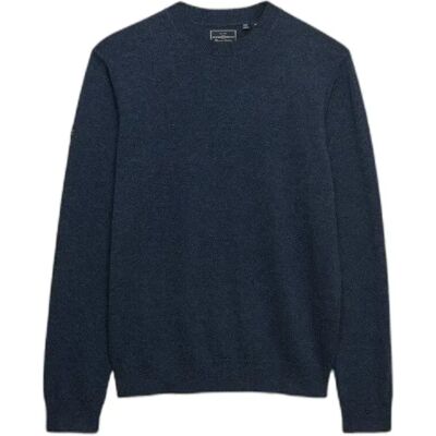 Pull Superdry Essential Lw Bleu L - Publicité Pull Superdry Essential Lw Bleu L - Publicité