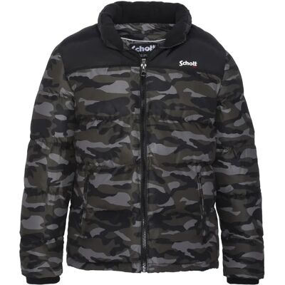 Blouson Schott Utah Vert S - Publicité Blouson Schott Utah Vert S - Publicité