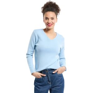Pull col V femme Armor-Lux Locmine Bleu XL - Publicité Pull col V femme Armor-Lux Locmine Bleu XL - Publicité