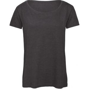 T-shirt col rond femme B&C Triblend Gris XL - Publicité T-shirt col rond femme B&C Triblend Gris XL - Publicité