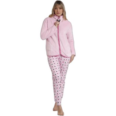 Peignoir chaud manches longues femme Disney Minnie Chic Rose M - Publicité Peignoir chaud manches longues femme Disney Minnie Chic Rose M - Publicité