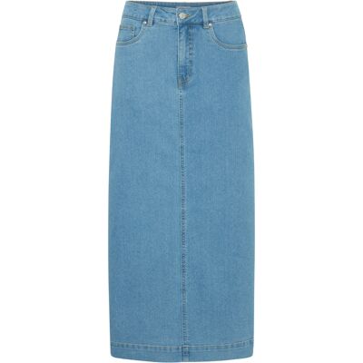 Jupe en jean femme fransa Fxdenima 1 Bleu 44 - Publicité Jupe en jean femme fransa Fxdenima 1 Bleu 44 - Publicité