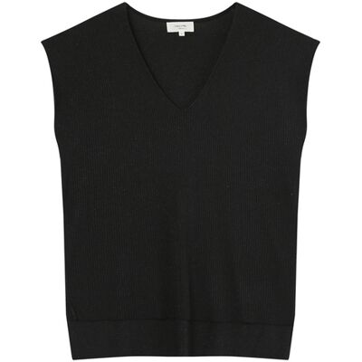 Pull sans manches femme Grace & Mila Macchiato Noir S - Publicité Pull sans manches femme Grace & Mila Macchiato Noir S - Publicité