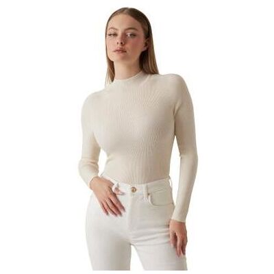 Pull col montant femme Guess Julia Gris XS/S - Publicité Pull col montant femme Guess Julia Gris XS/S - Publicité