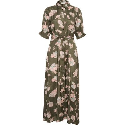 Robe longue femme KAFFE Velana Vert 34 - Publicité Robe longue femme KAFFE Velana Vert 34 - Publicité