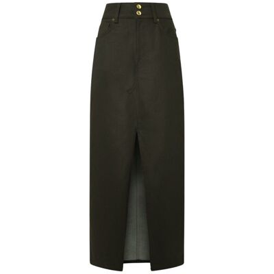 Jupe maxi femme Pepe Jeans Bleu XS - Publicité Jupe maxi femme Pepe Jeans Bleu XS - Publicité