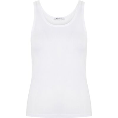 Débardeur femme Pieces Sirene Noos Blanc XL - Publicité Débardeur femme Pieces Sirene Noos Blanc XL - Publicité