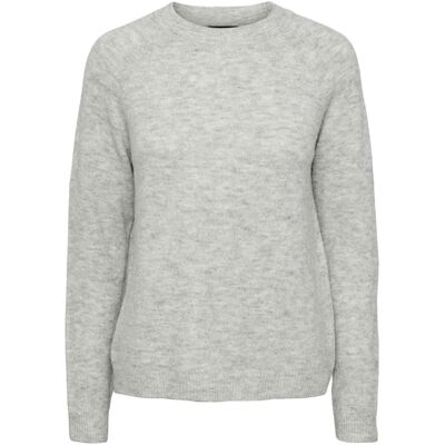 Pullover à col O femme Pieces Juliana Gris XL - Publicité Pullover à col O femme Pieces Juliana Gris XL - Publicité