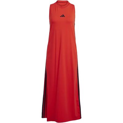 Robe t-shirt femme adidas Essentials 3-Stripes Rouge XS - Publicité Robe t-shirt femme adidas Essentials 3-Stripes Rouge XS - Publicité