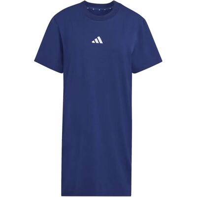 Robe t-shirt femme adidas Essentials 3-Stripes Bleu S - Publicité Robe t-shirt femme adidas Essentials 3-Stripes Bleu S - Publicité