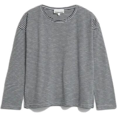 T-shirt manches longues rayures femme ARMEDANGELS Xianaa Lovely Noir XL - Publicité T-shirt manches longues rayures femme ARMEDANGELS Xianaa Lovely Noir XL - Publicité