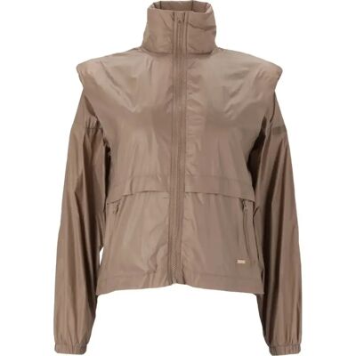 Veste de course pour femme Korlily d'Athlecia en marron - Veste - Publicité Veste de course pour femme Korlily d'Athlecia en marron - Veste - Publicité