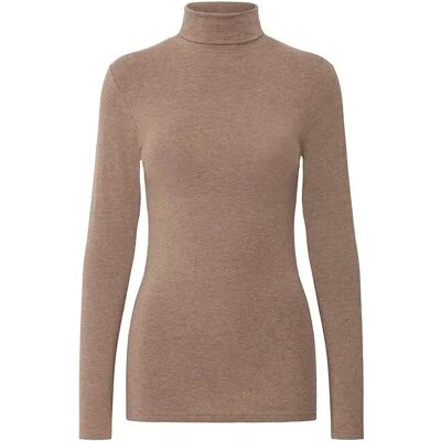 Pull col roulé femme b.young Pamila Beige S - Publicité Pull col roulé femme b.young Pamila Beige S - Publicité