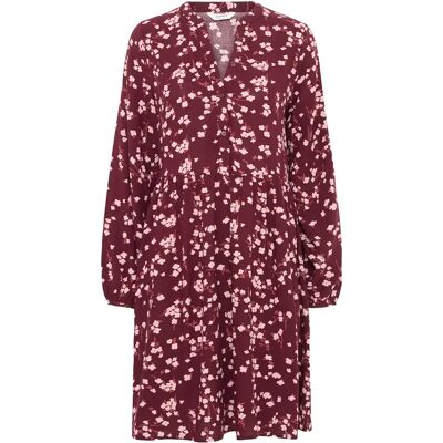 Robe tunique femme b.young Josa Loose Rouge 44 - Publicité Robe tunique femme b.young Josa Loose Rouge 44 - Publicité