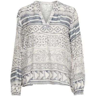 Blouse femme b.young Islet Gris 44 - Publicité Blouse femme b.young Islet Gris 44 - Publicité