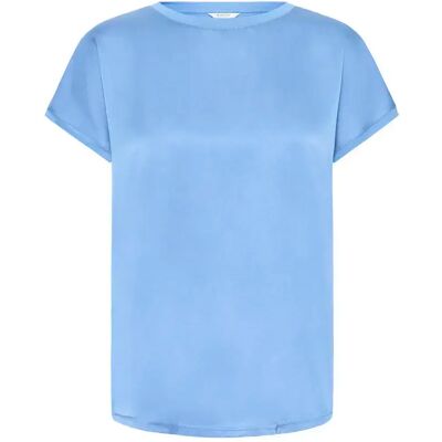 T-shirt à col unique femme b.young Selita Bleu S - Publicité T-shirt à col unique femme b.young Selita Bleu S - Publicité