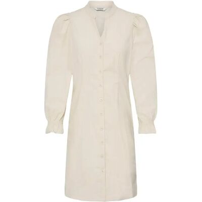 Robe chemise femme b.young Denora Blanc 36 - Publicité Robe chemise femme b.young Denora Blanc 36 - Publicité