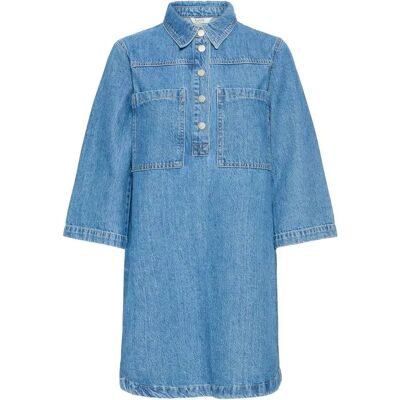 Robe en jean femme b.young BYKacila Bleu 44 - Publicité Robe en jean femme b.young BYKacila Bleu 44 - Publicité