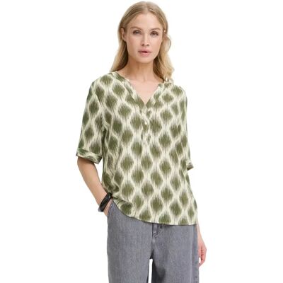 Blouse col en V femme b.young Mmjoella 4 Vert 36 - Publicité Blouse col en V femme b.young Mmjoella 4 Vert 36 - Publicité