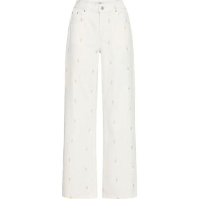 Jeans Wide leg femme b.young BYKimu Beige 28 - Publicité Jeans Wide leg femme b.young BYKimu Beige 28 - Publicité