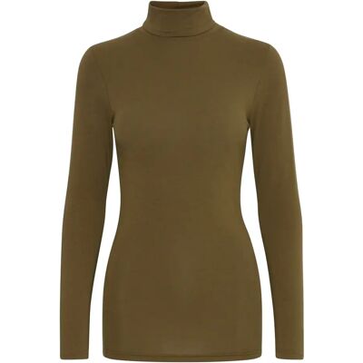 Pull col roulé femme b.young Pamila Vert XL - Publicité Pull col roulé femme b.young Pamila Vert XL - Publicité
