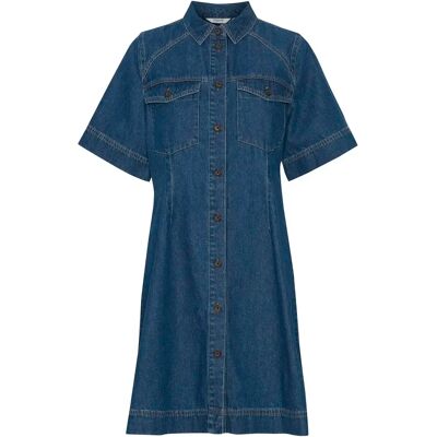 Robe en jean femme b.young Kolpa Bleu 34 - Publicité Robe en jean femme b.young Kolpa Bleu 34 - Publicité