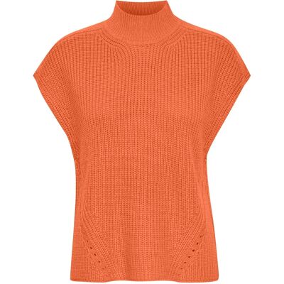 Pull sans manches femme b.young Otinka 2 Orange L - Publicité Pull sans manches femme b.young Otinka 2 Orange L - Publicité
